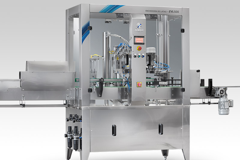 Envasadora Automática de Cerveja em Latas